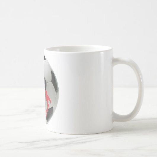 イタリアの全国代表チーム コーヒーマグカップ (右)