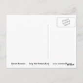 イタリアの口実 ポストカード (裏面)