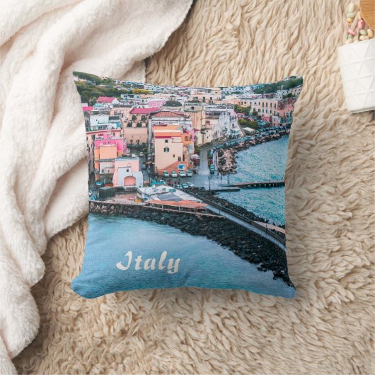 イタリアの古い写真 クッション (ブランケット)