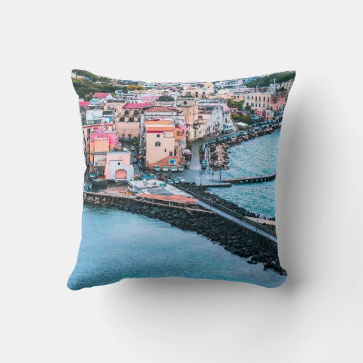 イタリアの古い写真 クッション (裏面)