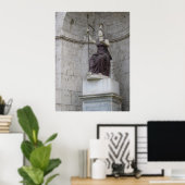 イタリアの古代ローマの像 ポスター (ホームオフィス)