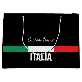 イタリアの名入れギフトバッグ ラージペーパーバッグ
