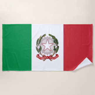 イタリアの国旗のスマホケース ビーチタオル