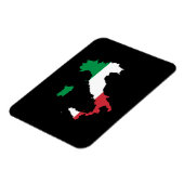イタリアの国旗の色 マグネット (左側)