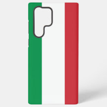 イタリアの国旗をあしらったSamsung Galaxy S22 Ultraケース
