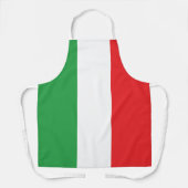 イタリアの国旗イタリア エプロン (正面)