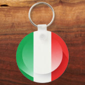 イタリアの国旗キーチェーン キーホルダー (裏面)