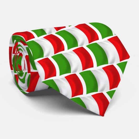 イタリアの国旗ネクタイ ネクタイ (ロール)
