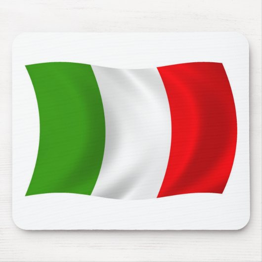 イタリアの国旗マウスパッド マウスパッド (正面)