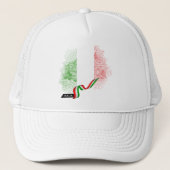 イタリアの国旗 キャップ (正面)
