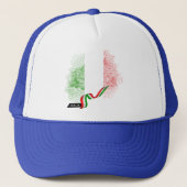 イタリアの国旗 キャップ (正面)