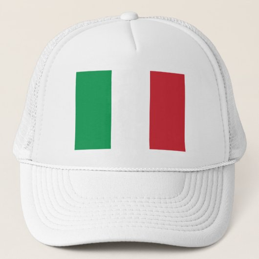 イタリアの国旗 キャップ (正面)