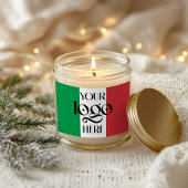イタリアの国旗 グリーン ホワイト レッド 長方形シール