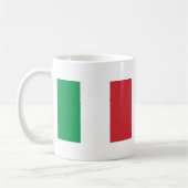 イタリアの国旗 コーヒーマグカップ (左)