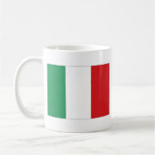 イタリアの国旗 コーヒーマグカップ (左)
