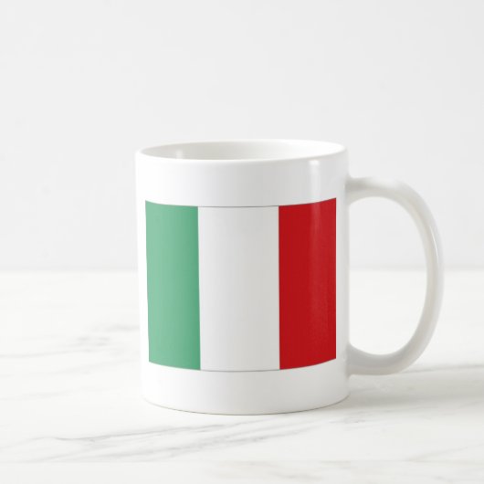 イタリアの国旗 コーヒーマグカップ (右)
