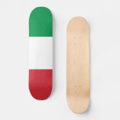 イタリアの国旗 スケートボード (正面)