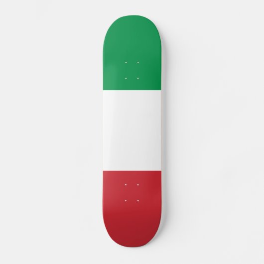 イタリアの国旗 スケートボード (正面)