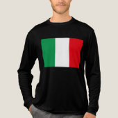 イタリアの国旗 トライブレンドTシャツ (正面)
