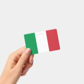 イタリアの国旗 バッジ (手持ち)