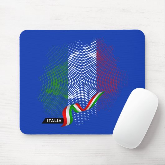 イタリアの国旗 マウスパッド (マウス)