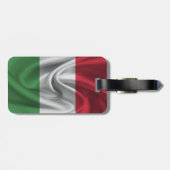 イタリアの国旗 ラゲッジタグ (裏面横)