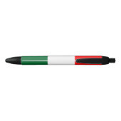 イタリアの国旗 黒ボールペン (裏面)
