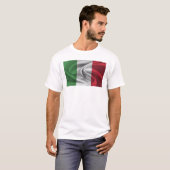 イタリアの国旗 Tシャツ (正面フル)