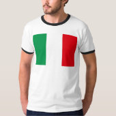 イタリアの国旗 Tシャツ (正面)