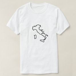 イタリアの国概要とイタリアのスクリプトモダン Tシャツ