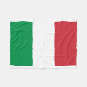 イタリアの国民の世界の旗 フリースブランケット
