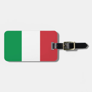 イタリアの国民の世界の旗 ラゲッジタグ