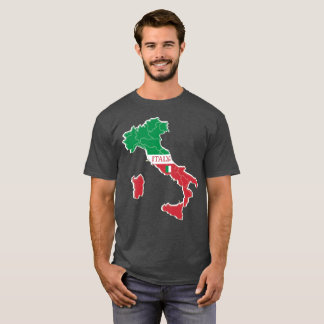 イタリアの地図のクラシックなワイシャツの服装の販売; 人か女性 Tシャツ