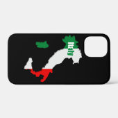 イタリアの地図ケースメイトiPhoneケース Case-Mate iPhoneケース (裏面 (横))
