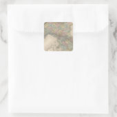 イタリアの地図2 スクエアシール (バッグ)