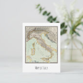 イタリアの地図 イタリア ポストカード (スタンド正面)