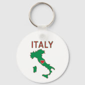 イタリアの地図 キーホルダー (正面)
