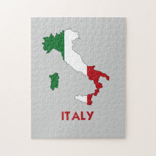 イタリアの地図 ジグソーパズル