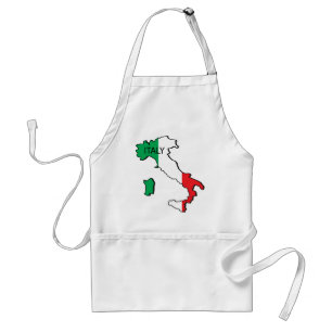 イタリアの地図 スタンダードエプロン