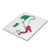 イタリアの地図 タイル (側面)