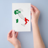 イタリアの地図 チラシ (ハンドル)