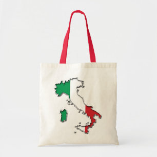 イタリアの地図 トートバッグ