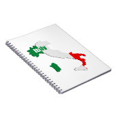 イタリアの地図 ノートブック (右側)