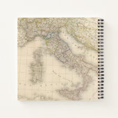 イタリアの地図 ノートブック (裏面)