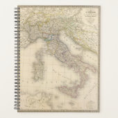 イタリアの地図 プランナー手帳 (正面)