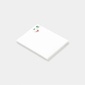 イタリアの地図 ポストイット (アングル)