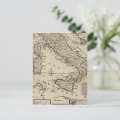 イタリアの地図 ポストカード (スタンド正面)