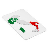 イタリアの地図 マグネット (右側)