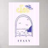 イタリアの夏休み ポスター (正面)