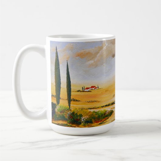 イタリアの夏 コーヒーマグカップ (左)